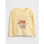 Baby tričko s logem Gap & Tlapková patrola Žlutá – Zboží Dáma