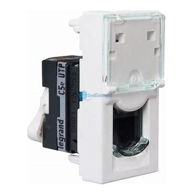 Legrand 076551 MOSN 1XRJ45 UTP C5E 1M BÍ – Hledejceny.cz