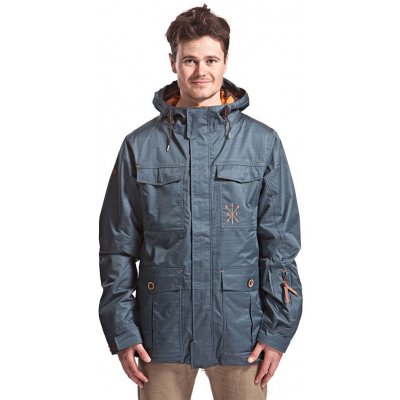 Meatfly Remington parka F,steel blue