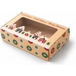 Cake star Vánoční krabice "domeček" s laminací 25x17x7cm – Hledejceny.cz