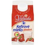Mlékárna Valašské Meziříčí Kefírové mléko nízkotučné jahodové 450 g – Hledejceny.cz
