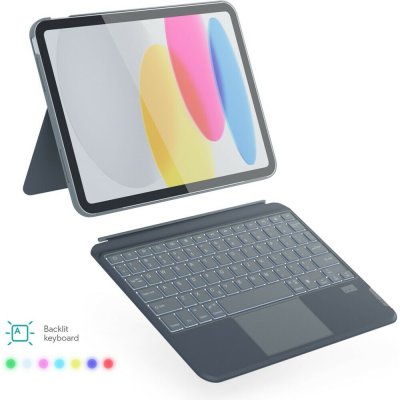 Epico podsvícená klávesnice s pouzdrem iPad 11 M4 CZ 90311101300001 šedá – Zboží Živě