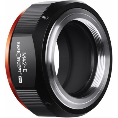 K&F Concept M42 Lens to Sony NEX E-Mount Camera for Sony Alpha NEX-7 NEX-6 NEX-5N NEX-5 NEX-C3 NEX-3 – Zboží Mobilmania