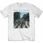 The Beatles tričko, Abbey Road & Logo White – Sleviste.cz