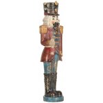 Modro-červená dekorace figurka Louskáček Nutcracker 7*6*21 cm Clayre & Eef – Hledejceny.cz