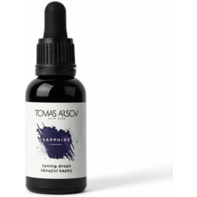Tomas Arsov Tónující kapky na vlasy Sapphire Toning Drops 30 ml – Zboží Dáma