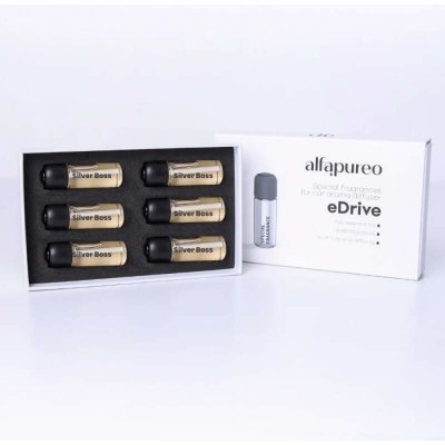 AlfaPureo Set náhradních náplní do difuzéru eDrive Silver Boss – Hledejceny.cz