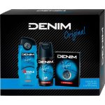 Denim Original pro muže voda po holení 100 ml + sprchový gel 250 ml + deospray 150 ml dárková sada – Hledejceny.cz