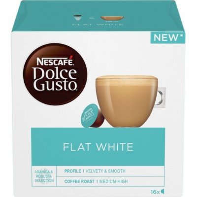 Nescafé Dolce Gusto Flat White kávové kapsle 16 ks