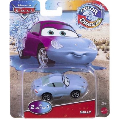 Mattel CARS AUTA MĚNÍ BARVU SALLY – Zboží Mobilmania