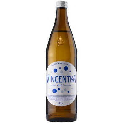 Vincentka přírod nevratná láhev 0,7 l – Hledejceny.cz