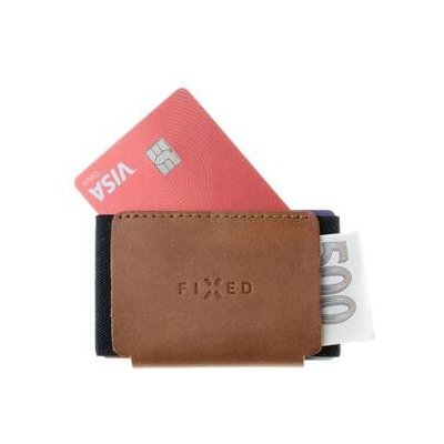 FIXED Tiny Wallet z pravé hovězí kůže (FIXW-STN2-BRW) hnědá – Zbozi.Blesk.cz