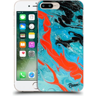 Pouzdro Picasee silikonové Apple iPhone 7 Plus - Blue Magma čiré – Zboží Mobilmania
