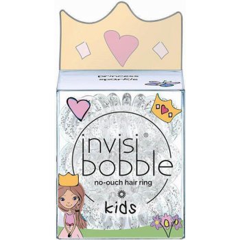 Invisibobble Kids Princess Sparkle Revoluční gumičky pro jemné dětské vlásky