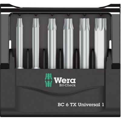 Wera Bit-Check 6 TX Universal 1 Mini-Check TX 50 – Zboží Dáma