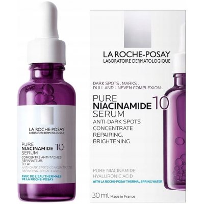 La Roche Posay Niacinamide 10 koncentrované sérum proti tmavým skvrnám 30 ml – Zbozi.Blesk.cz