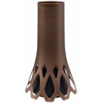 Kinekus Váza na hrob ROSETA 1L se zátěží bronz WW KIN721136 – Zboží Dáma