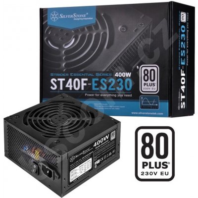 SilverStone Essential Series ST40F-ES230 400W SST-ST40F-ES230 – Hledejceny.cz