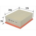 Vzduchový filtr VALEO 585011 – Hledejceny.cz