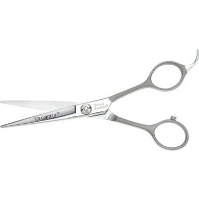 Olivia Garden StraightCut Shear 5,75" stříbrné ST5,75 – Sleviste.cz