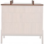 Hnědá nástavba pro přebalovací komodu Quax Ashi 96x65 cm – Zboží Dáma