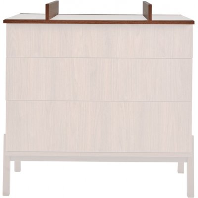 Hnědá nástavba pro přebalovací komodu Quax Ashi 96x65 cm – Zboží Dáma