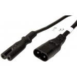PremiumCord Kabel síťový prodlužovací IEC 60320 C7>C8 230V 2m kpso2 – Sleviste.cz