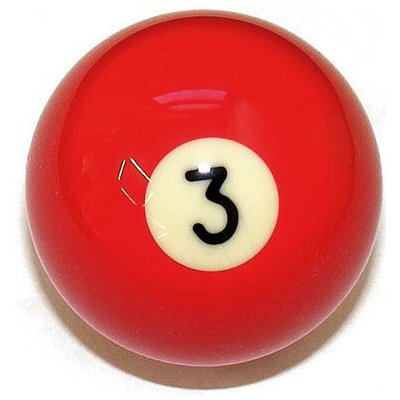 ProZona Pool kulečníková koule 57,2 mm číslo 3 – Hledejceny.cz