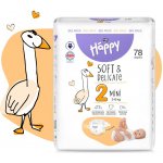 Happy Soft&Delicate 1 2-5 kg 82 ks – Zbozi.Blesk.cz