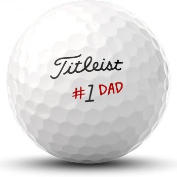 Titleist Pro V1 23 bílé Fathers day 3 ks