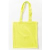 Nákupní taška a košík Printwear Bavlněná taška s dlouhými uchy XT003 Lime Green