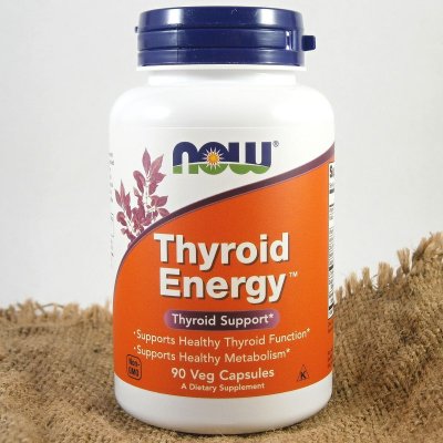 Now Foods Thyroid Energy Štítná žláza 90 kapslí