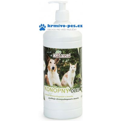 Natureca konopný olej 1000 ml – Hledejceny.cz