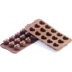 Silikonová forma na čokoládu a led – srdce - Silikomart – Zboží Mobilmania