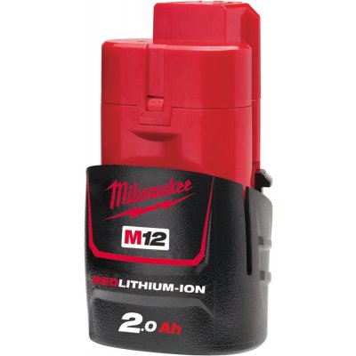 Milwaukee M12 B2 Li-on 12V, 2,0Ah – Zboží Mobilmania