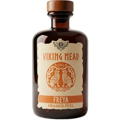 Hřebečská medovina Viking Mead Freya Orange Peel staročeská 0,5 l – Zboží Dáma