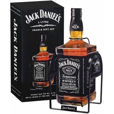 Jack Daniel's s houpačkou 40% 3 l (karton) – Hledejceny.cz