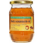 Včelařství M+M med světlý 450 g – Zboží Dáma
