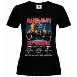 tričko Iron Maiden 50 years Černá – Zboží Dáma