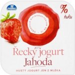 Milko Řecký jogurt jahoda 140 g – Zboží Dáma