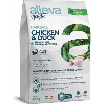 Alleva Holistic Cat Hairball Chicken & Duck 10 kg – Zboží Mobilmania