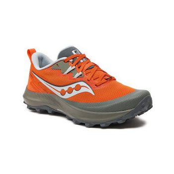 Saucony Peregrine 14 Mens Shoes Pepper/Bough