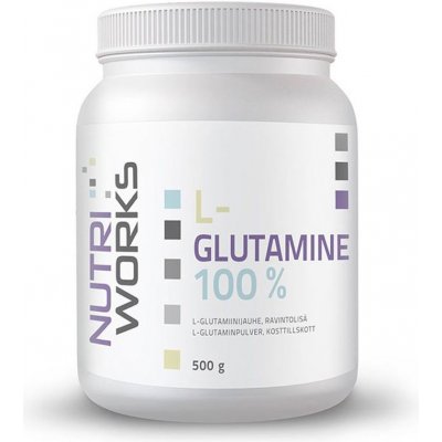 NutriWorks L-Glutamine 500 g – Zbozi.Blesk.cz