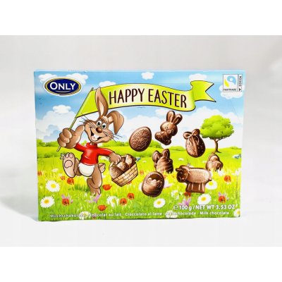 Only Happy Easter figurky z mléčné čokolády 100 g – Sleviste.cz