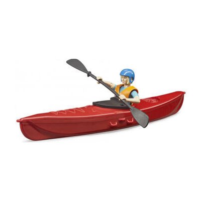 Bruder 63155 BWORLD Kajak s figurkou ženy – Sleviste.cz