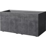 Deroma Millennium Samozavlažovací truhlík Casseta plast antracit 79 x 39 x 39 cm 9H914SZ – Hledejceny.cz