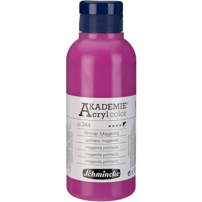 Schmincke Akademie akrylová barva 344 primary magenta 250 ml – Zboží Dáma