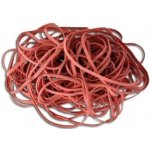 Gumičky stahovací průměr 5 cm, tloušťka 3 mm, červené, 1 kg – Hledejceny.cz