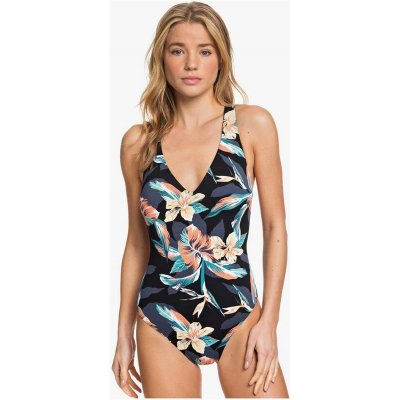 swimsuit Roxy Sisters Fashion One Piece - GGY0/Lime Punch - women