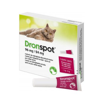 Dronspot Spot-on Cat 96 / 24 mg 2 x 1,12 ml